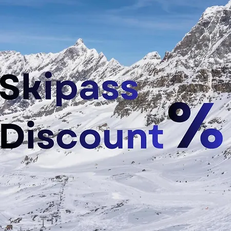 Sulle Piste A Cervinia Con Parcheggio Lägenhet