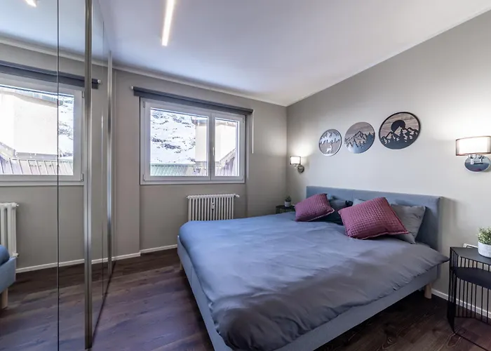 Sulle Piste A Cervinia Con Parcheggio *